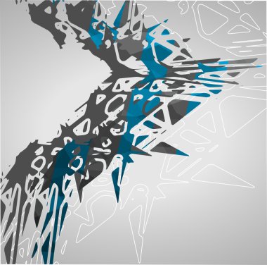 fütüristik arka plan, geometrik şekil.