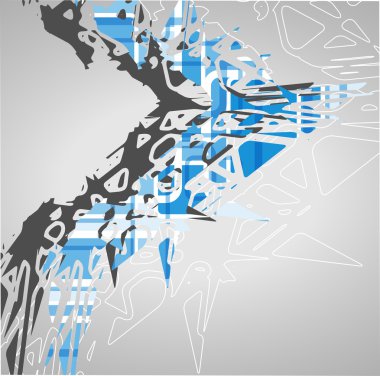 fütüristik arka plan, geometrik şekil.