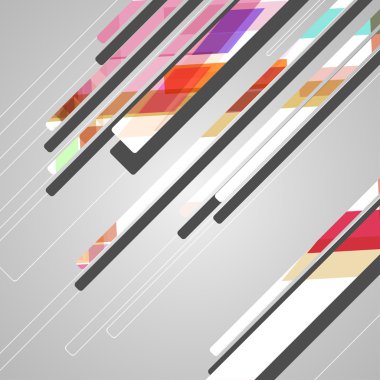 soyut futuristik geometrik şekiller