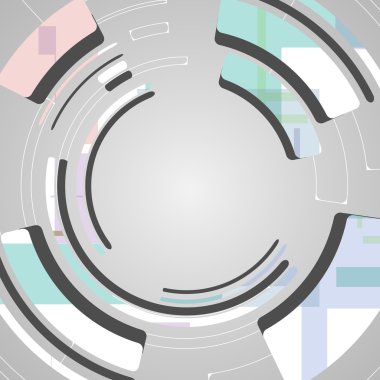 fütüristik teknoloji tasarım için arka plan