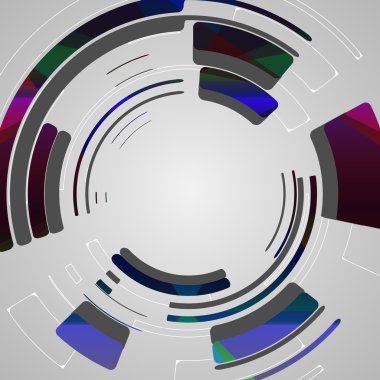 fütüristik teknoloji tasarım için arka plan