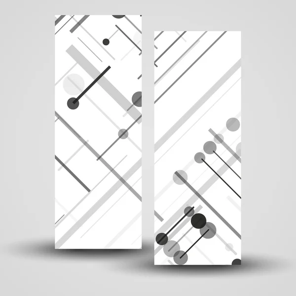 Conjunto de banner vectorial para su diseño — Vector de stock