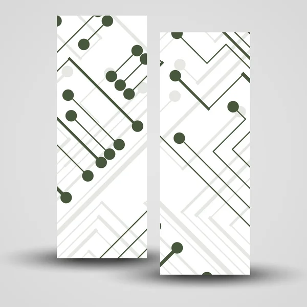 Conjunto de banner vectorial para su diseño — Archivo Imágenes Vectoriales