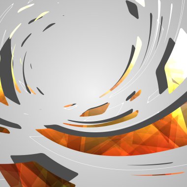 Soyut geleceksel arkaplan