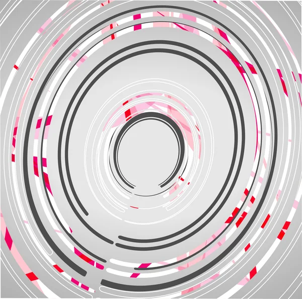 Abstrakt teknik cirklar bakgrund — Stock vektor