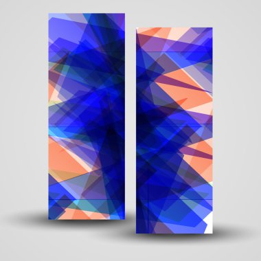 vektörel banner tasarımınız için ayarla