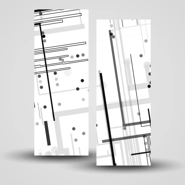 Vektor-Banner-Set für Ihr Design — Stockvektor