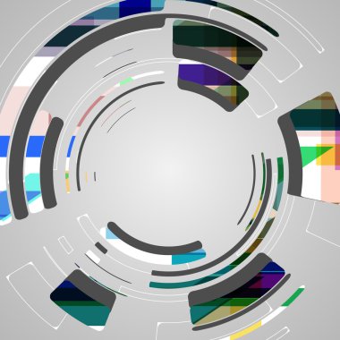 fütüristik teknoloji tasarım için arka plan