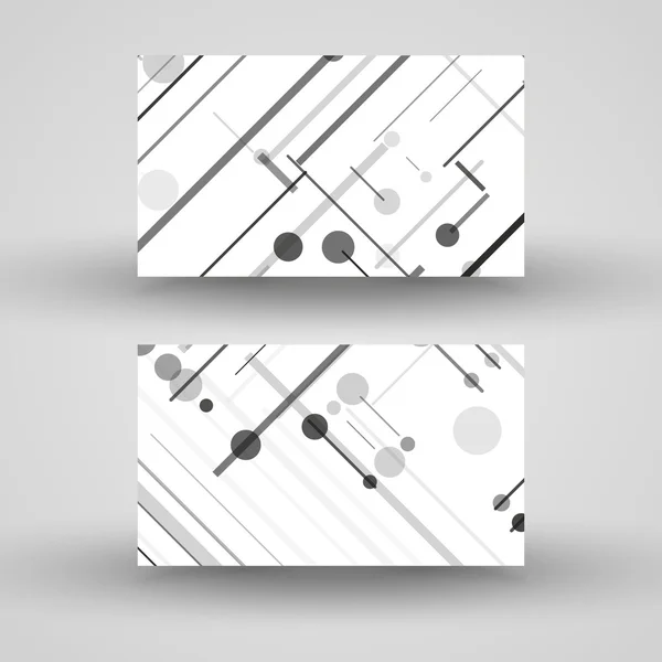 Set de cartes de visite vectorielles pour votre design — Image vectorielle