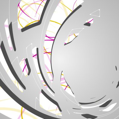 Soyut geleceksel arkaplan