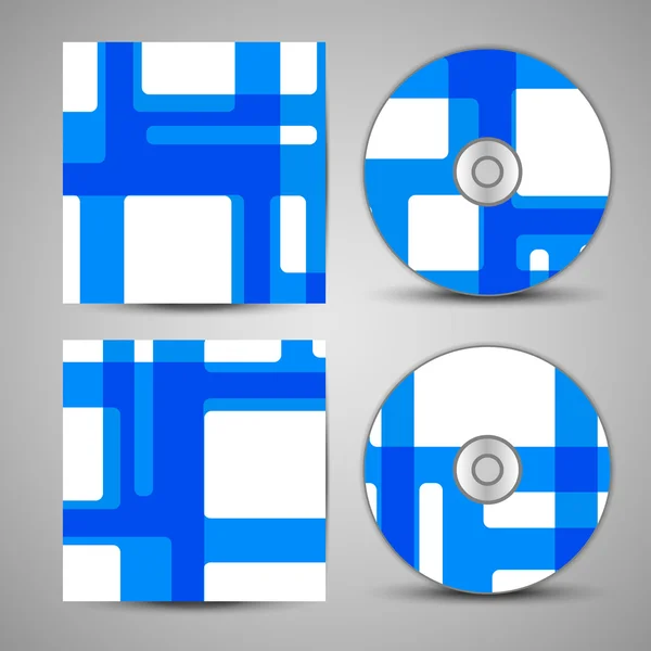 Vector cd-cover instellen voor uw ontwerp — Stockvector