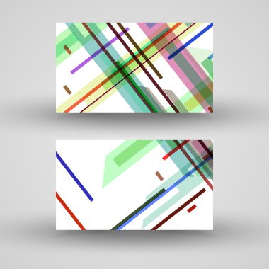 vektör kartvizit tasarımı için ayarla