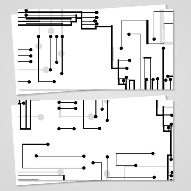 vektör kartvizit tasarımı için ayarla