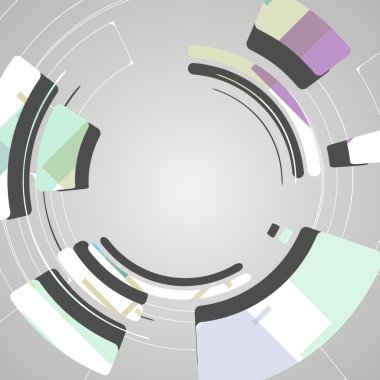 fütüristik teknoloji tasarım için arka plan