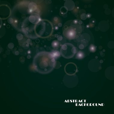 çevrelerin soyut renkli çerçeve