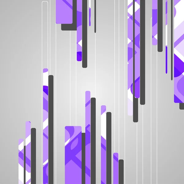 Formes géométriques futuristes abstraites — Image vectorielle