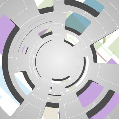 Soyut teknoloji arkaplanı