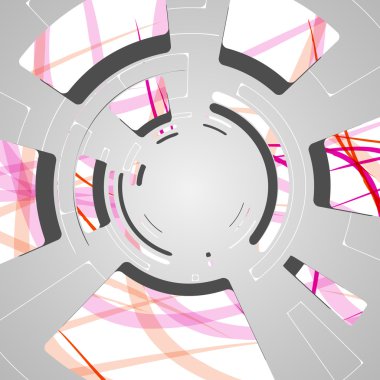 Soyut teknoloji arkaplanı