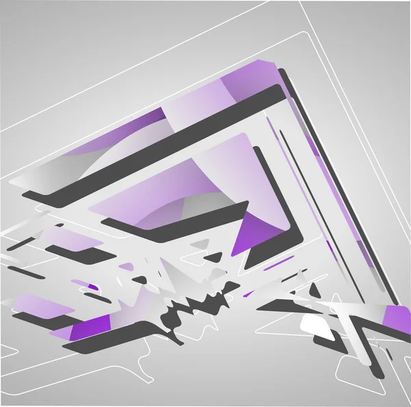 Fondo futurista abstracto — Vector de stock