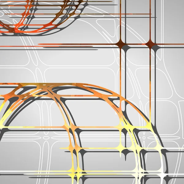 Círculos abstractos fondo — Archivo Imágenes Vectoriales