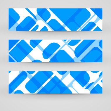 vektörel banner tasarımınız için ayarla