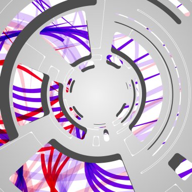 fütüristik teknoloji tasarım için arka plan