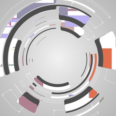 fütüristik teknoloji tasarım için arka plan