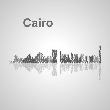 Cairo manzarası tasarımınız için