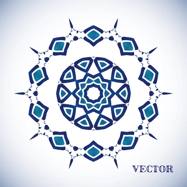 Geometrisches arabisches Muster — Stockvektor