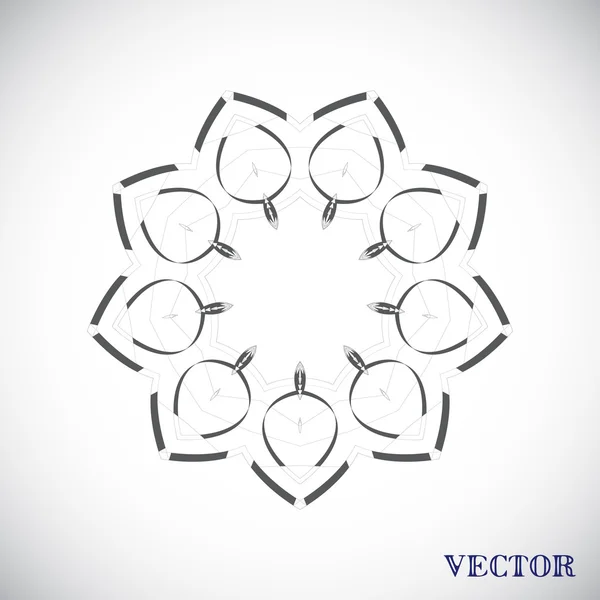 Patrón arábigo geométrico — Archivo Imágenes Vectoriales