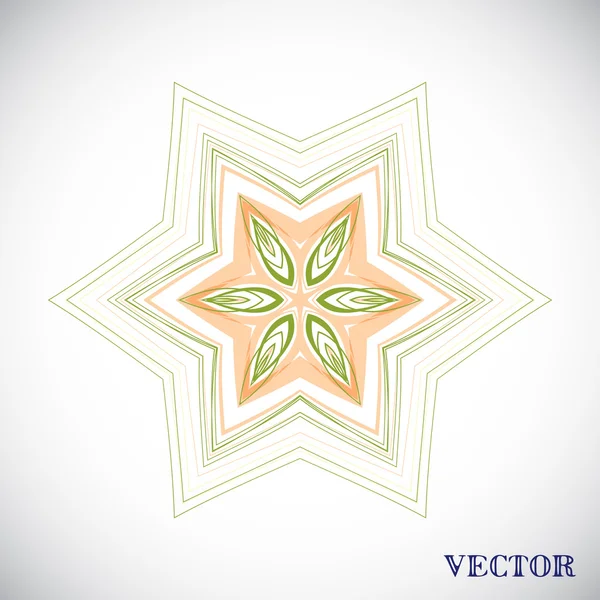 Patrón arábigo geométrico Vector de stock