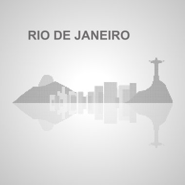 Rio de Janeiro manzarası tasarımınız için