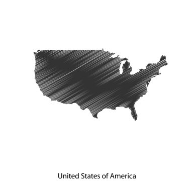 ABD Haritası tasarımınız için