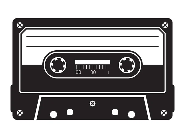 Vecteur de cassette — Image vectorielle