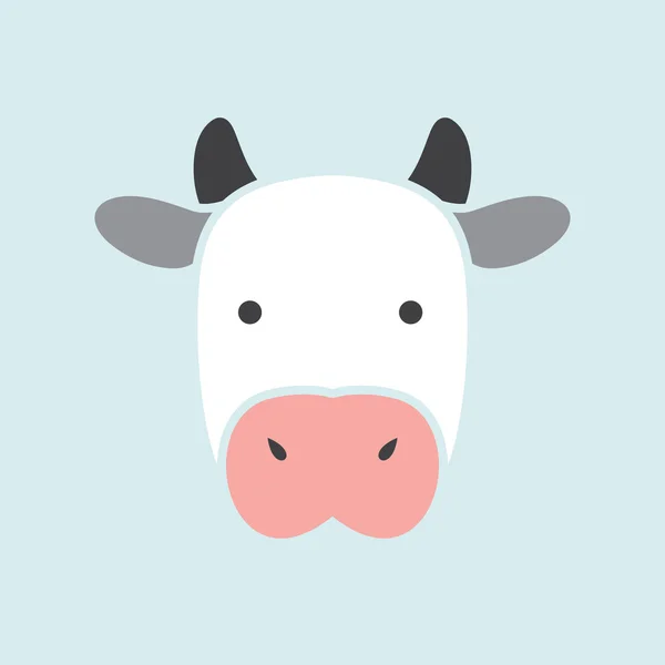 Cow vector icon — Stock Vector