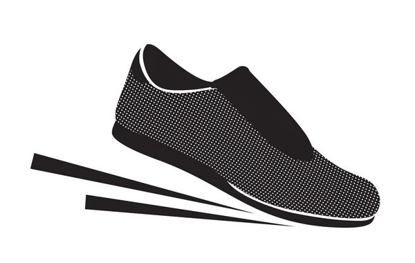 Zapatillas de correr icono — Vector de stock
