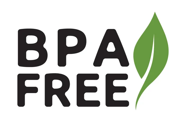 Vector illustration of the BPA free — Stock Vector