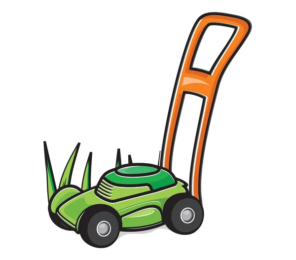 Vector illustrations of the Lawn Mower — Stock Vector