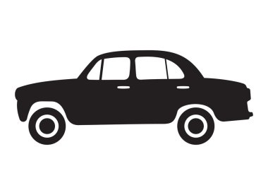 Araba vektör simgesi