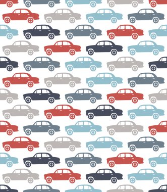 Araba vektör seamless modeli