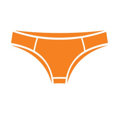 Erkek iç çamaşırı vektör simgesi