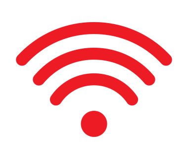 Wi fi Icon - vektör simgesi