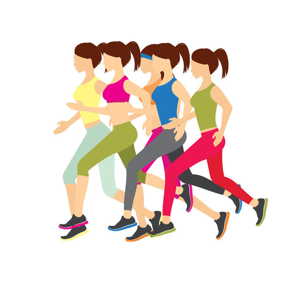 Иллюстрация девушек
