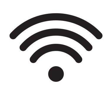 Wi fi Icon - vektör simgesi