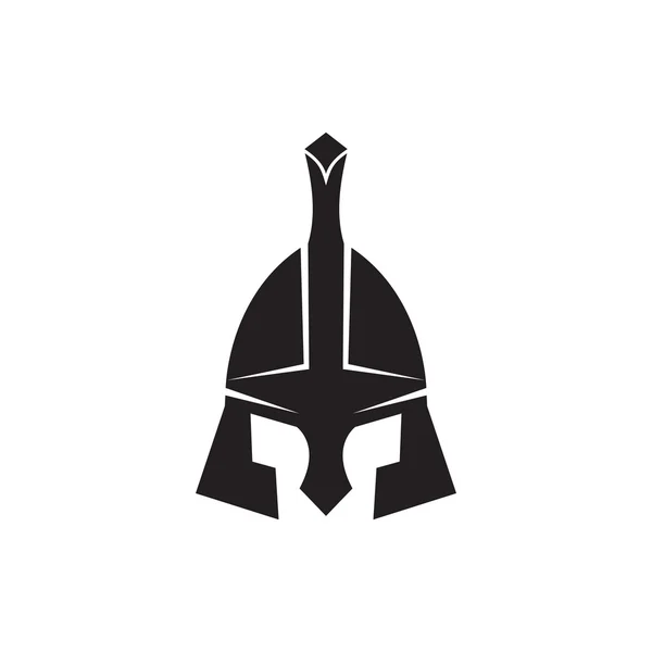 Casque de fer de l'icône vectorielle du chevalier médiéval — Image vectorielle