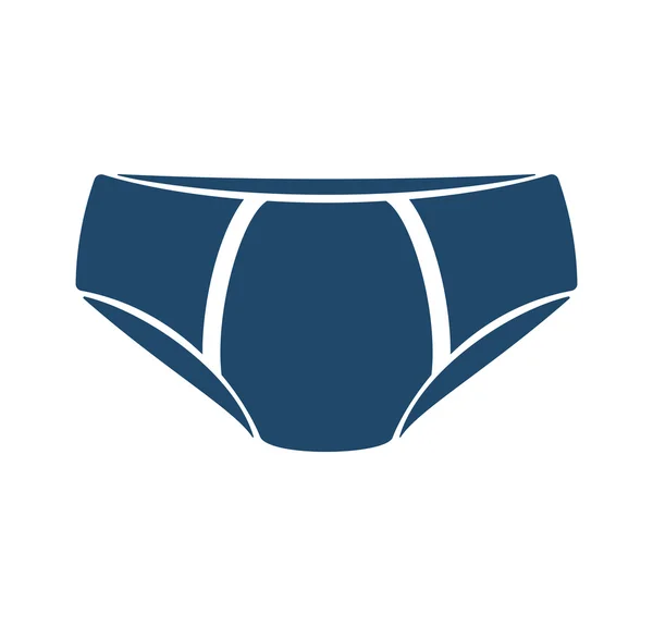 Hommes sous-vêtements icône vectorielle — Image vectorielle