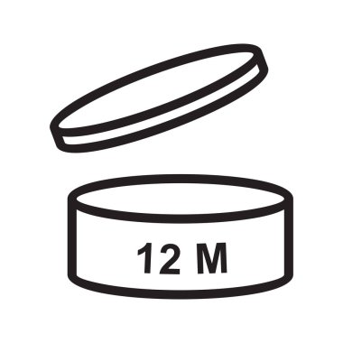 Sonraki kullanım simgesinin vektör illüstrasyonu