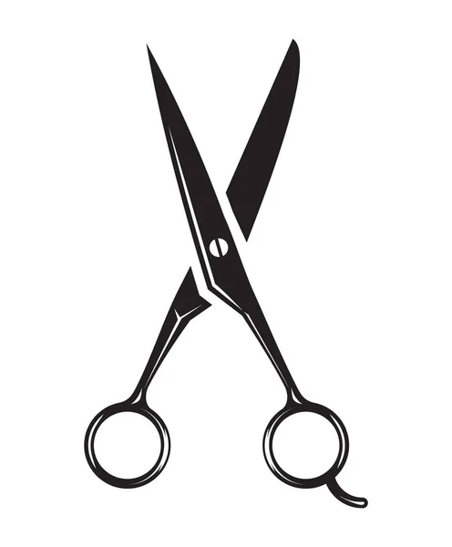 Illustration Vectorielle Des Ciseaux Coiffeur — Image vectorielle