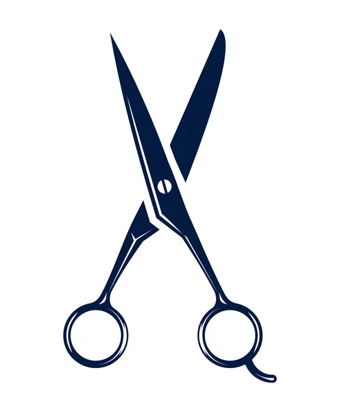 Vector Illustration Barber Scissors — Stock Vector