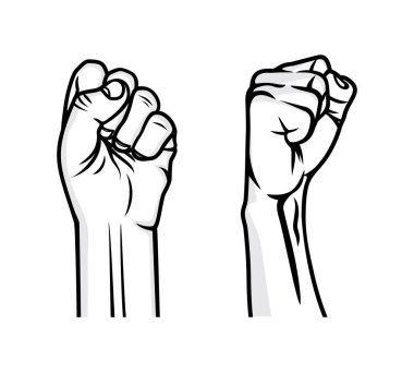 Yumruk devriminin temsilcisi.